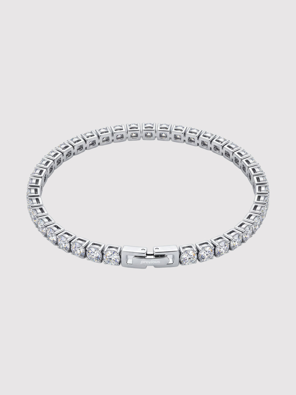 Crystal Tennis Silber