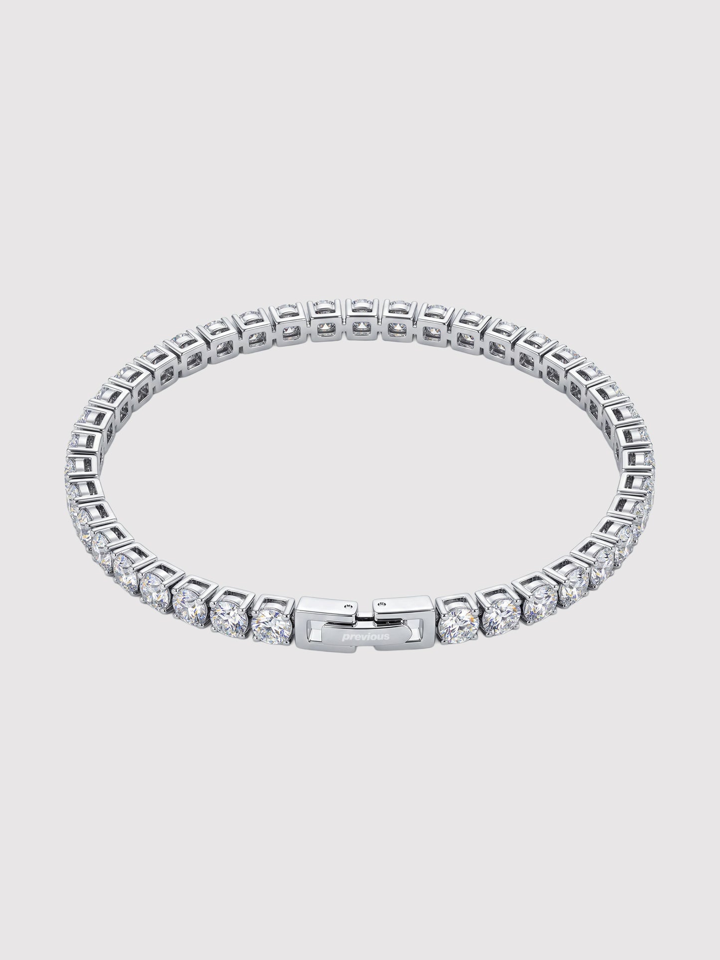 Crystal Tennis Silber