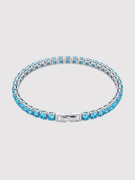 Crystal Tennis Aquablau