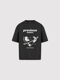 Lovely World Tee Schwarz