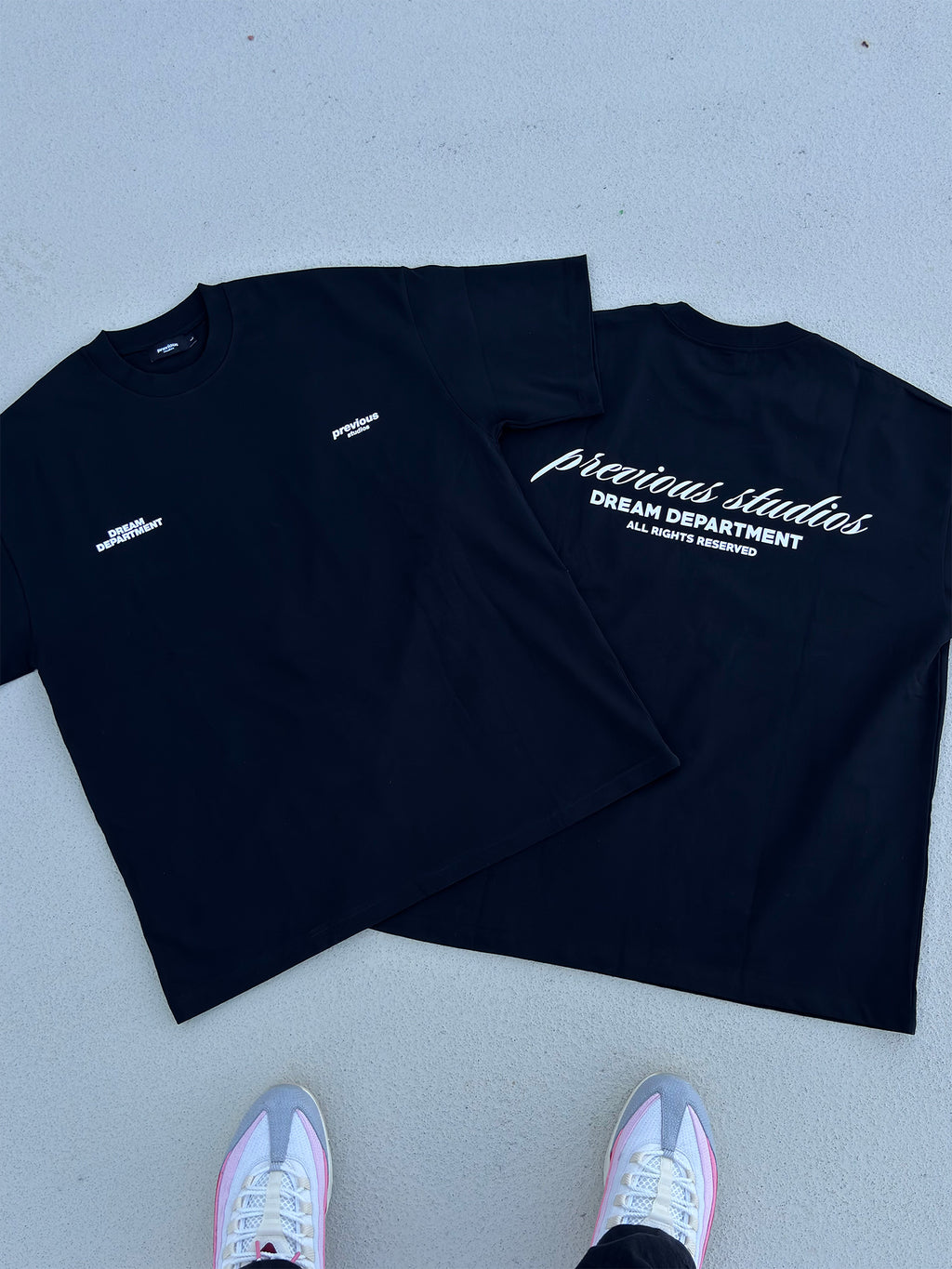 Dream Department Tee Schwarz