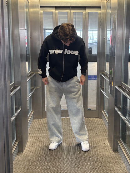 BASIC BAGGY JOGGER "GREY"