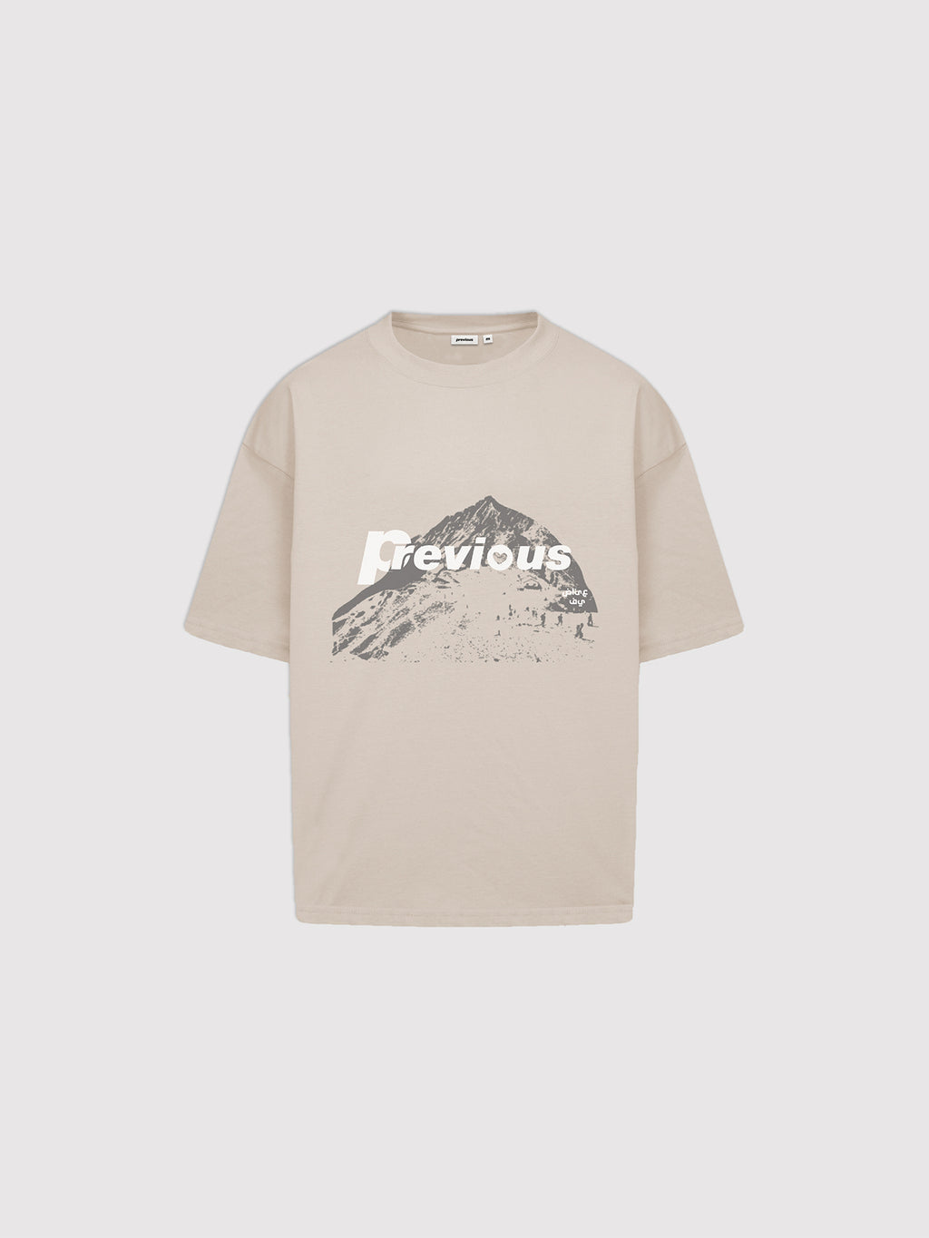 Lovely World Tee Creme