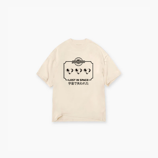 LOST IN SPACE TEE CREAM